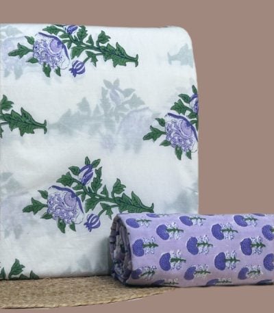 Authentic HandBlock Sanganeri Printed