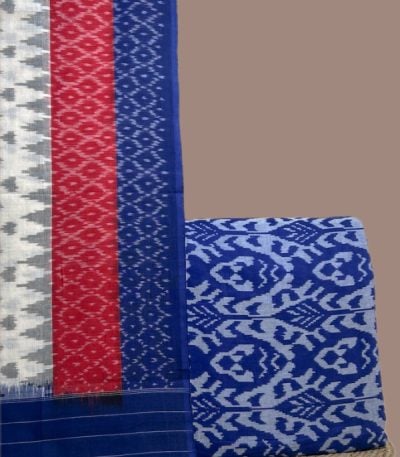 Authentic Hand Tie-Dye Mercerised Ikkat