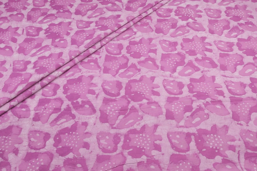Blush Pink Bagru Handblock Printed Cotton Fabric Authentic Bagru Handblock Printed Pure Soft Cotton Fabric