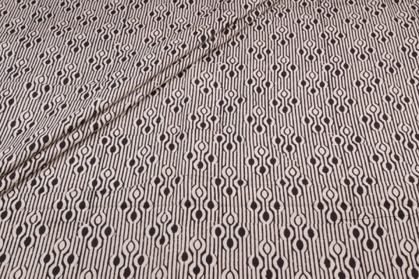 Authentic Bagru Handblock Printed Pure Soft Cotton Fabric