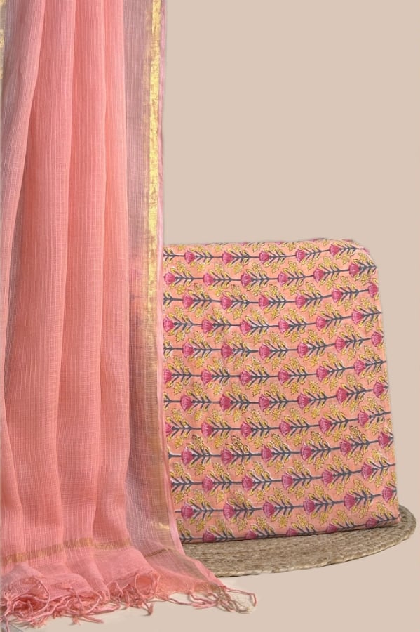 Authentic HandBlock Sanganeri Printed