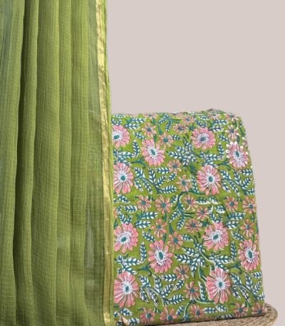 Authentic HandBlock Sanganeri Printed