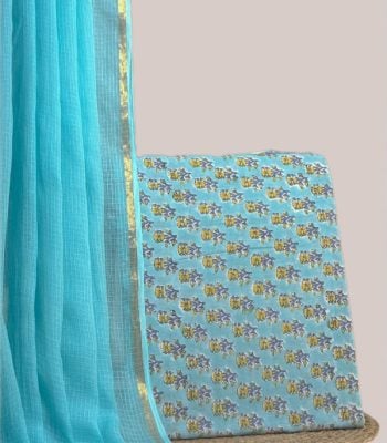 Authentic HandBlock Sanganeri Printed