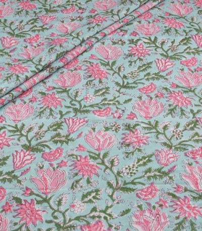 Authentic HandBlock Sanganeri Printed