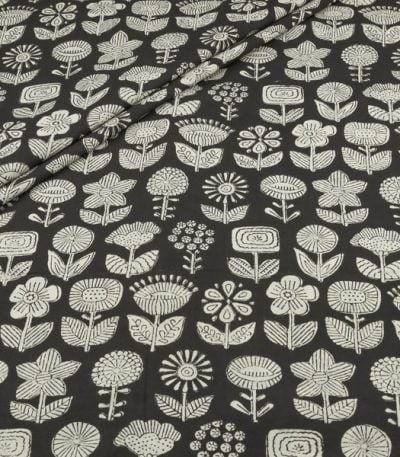 Authentic Bagru Handblock Printed Pure Soft Cotton Fabric