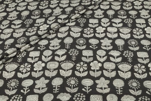 Authentic Bagru Handblock Printed Pure Soft Cotton Fabric