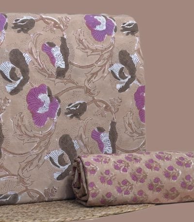 Authentic HandBlock Sanganeri Printed