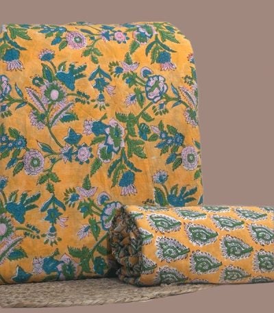 Authentic HandBlock Sanganeri Printed
