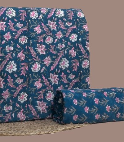 Authentic HandBlock Sanganeri Printed