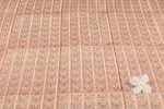 Soft Sand Blush Pure Soft Cotton HandBlock Printed Fabric - Image 4
