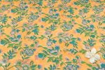 Marigold Garden Glow Pure Soft Cotton HandBlock Printed Fabric - Image 4