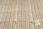 Marigold Garden Glow Pure Soft Cotton HandBlock Printed Fabric - Image 4
