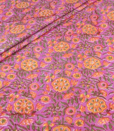 Authentic HandBlock Sanganeri Printed