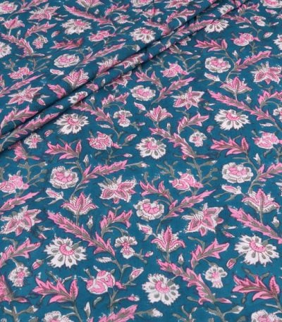 Authentic HandBlock Sanganeri Printed