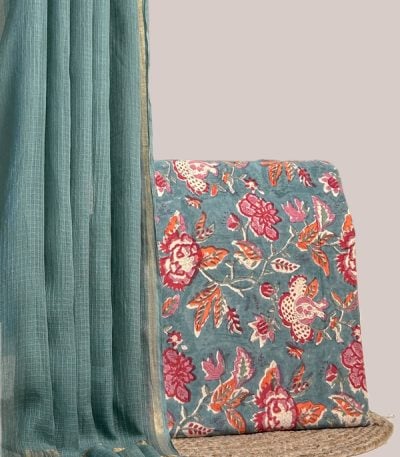 Authentic HandBlock Sanganeri Printed