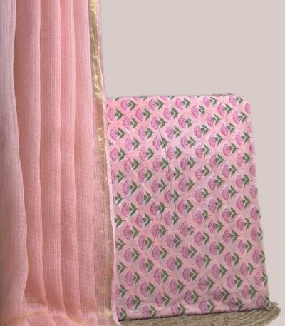 Authentic HandBlock Sanganeri Printed