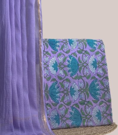 Authentic HandBlock Sanganeri Printed