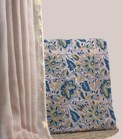 Authentic HandBlock Sanganeri Printed