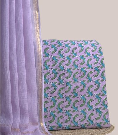 Authentic HandBlock Sanganeri Printed