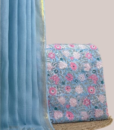 Authentic HandBlock Sanganeri Printed