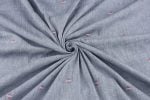Jamdani Flowy 100% Pure Soft Cotton Fabric