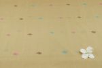 Golden Sand Dusk Woven Design Flowy HandLoom Pure Soft Cotton Fabric - Image 4