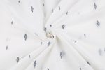 Jamdani Flowy 100% Pure Soft Cotton Fabric