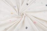 Jamdani Flowy 100% Pure Soft Cotton Fabric