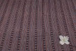 Black Heritage Stripe Ajrakh Pure Soft Cotton HandCrafted Fabric - Image 4
