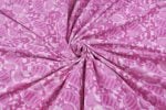 Candy Orchid Pink Bagru Handblock Printed Cotton Fabric - Image 3