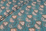 Authentic Bagru Handblock Printed Pure Soft Cotton Fabric