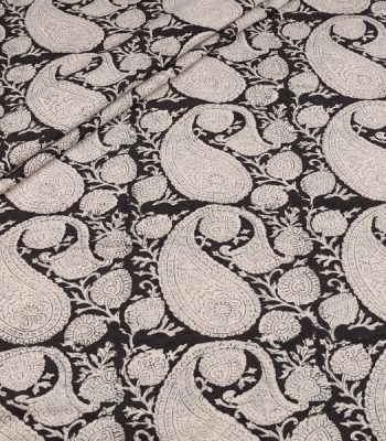 Authentic Bagru Handblock Printed Pure Soft Cotton Fabric
