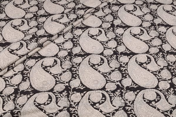 Authentic Bagru Handblock Printed Pure Soft Cotton Fabric