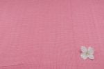Candy Floss Check Woven Design HandLoom Pure Soft Cotton Fabric - Image 4