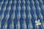 Sapphire Wave Bagru Handblock Printed Cotton Fabric - Image 4
