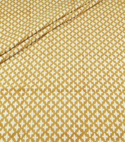 Authentic Bagru Handblock Printed Pure Soft Cotton Fabric