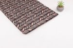 Cocoa Leaf Elegance Bagru Handblock Printed Cotton Fabric - Image 2