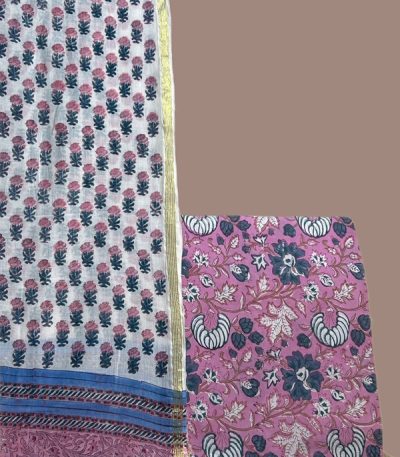 Authentic HandBlock Sanganeri Printed