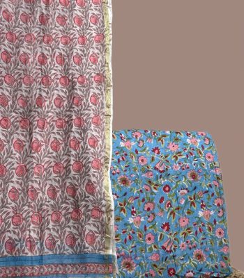 Authentic HandBlock Sanganeri Printed
