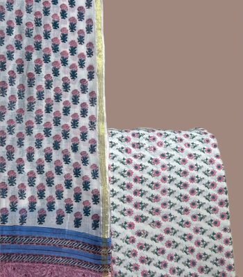 Authentic HandBlock Sanganeri Printed