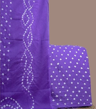 Authentic Handmade Tie-Dye Bandhani Cotton Dupatta & Top Fabric