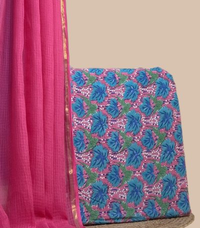 Authentic HandBlock Sanganeri Printed