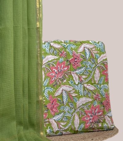 Authentic HandBlock Sanganeri Printed