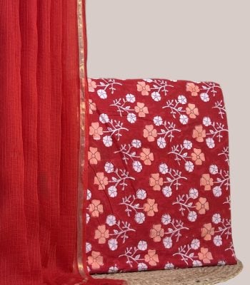 Authentic HandBlock Sanganeri Printed