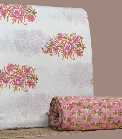 Authentic HandBlock Sanganeri Printed