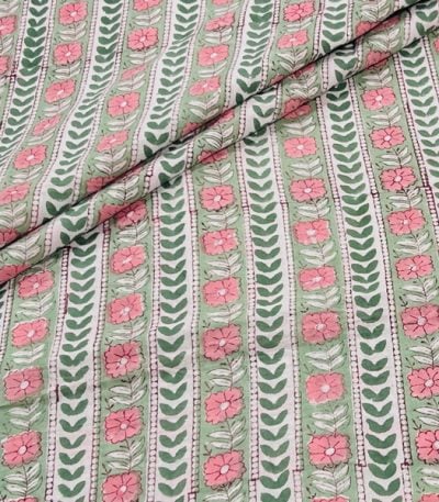 Authentic HandBlock Sanganeri Printed