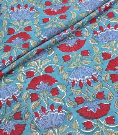 Authentic HandBlock Sanganeri Printed