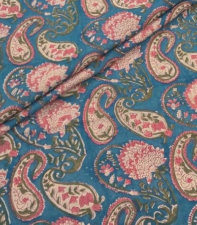 Authentic HandBlock Sanganeri Printed