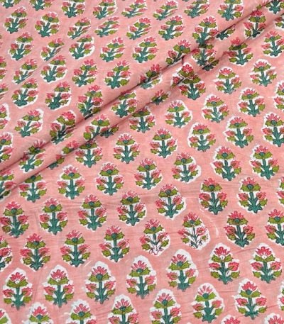 Authentic HandBlock Sanganeri Printed