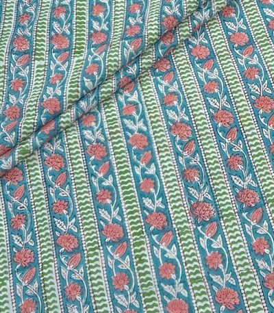 Authentic HandBlock Sanganeri Printed